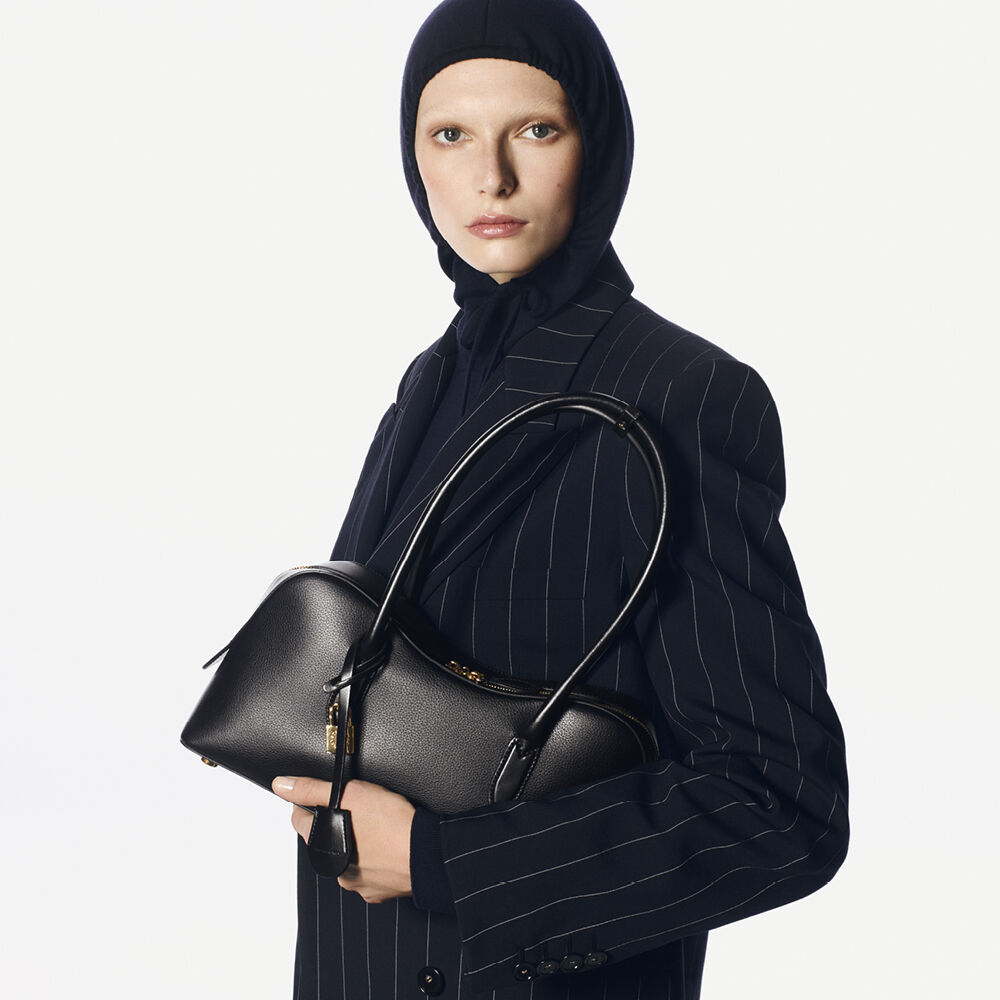 Women Black/White Logo Zip Hoodie | Stella McCartney US